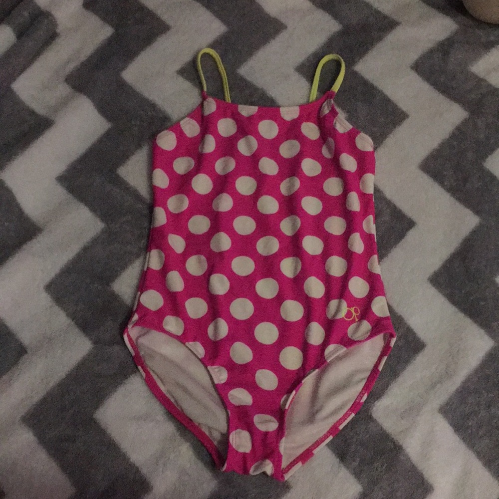 Girls one piece swimsuit
